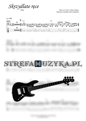 Skrzydlate Ręce - Enej - Gitara Basowa - Bass Tab - StrefaMuzyka.pl