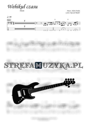 Wehikuł Czasu - Dżem - Gitara Basowa - Bass Tab - StrefaMuzyka.pl